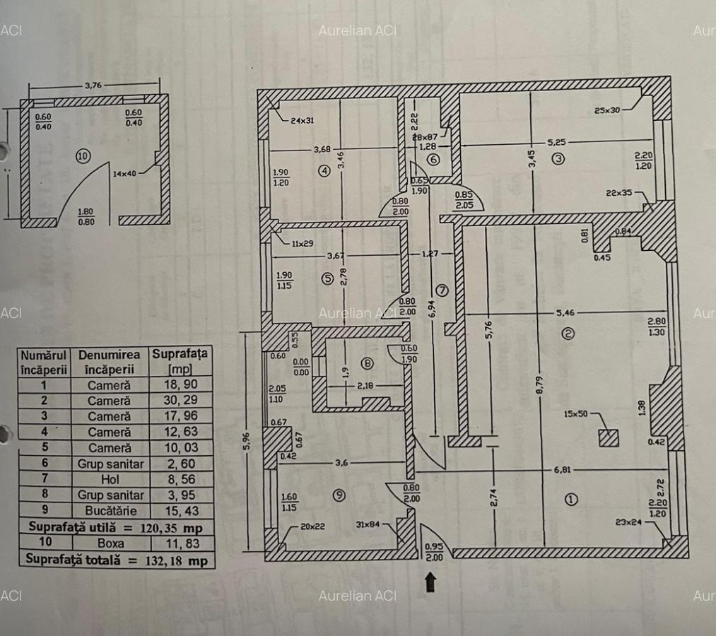 Apartament cu 3 camere decomandat în Dorobanți - 15