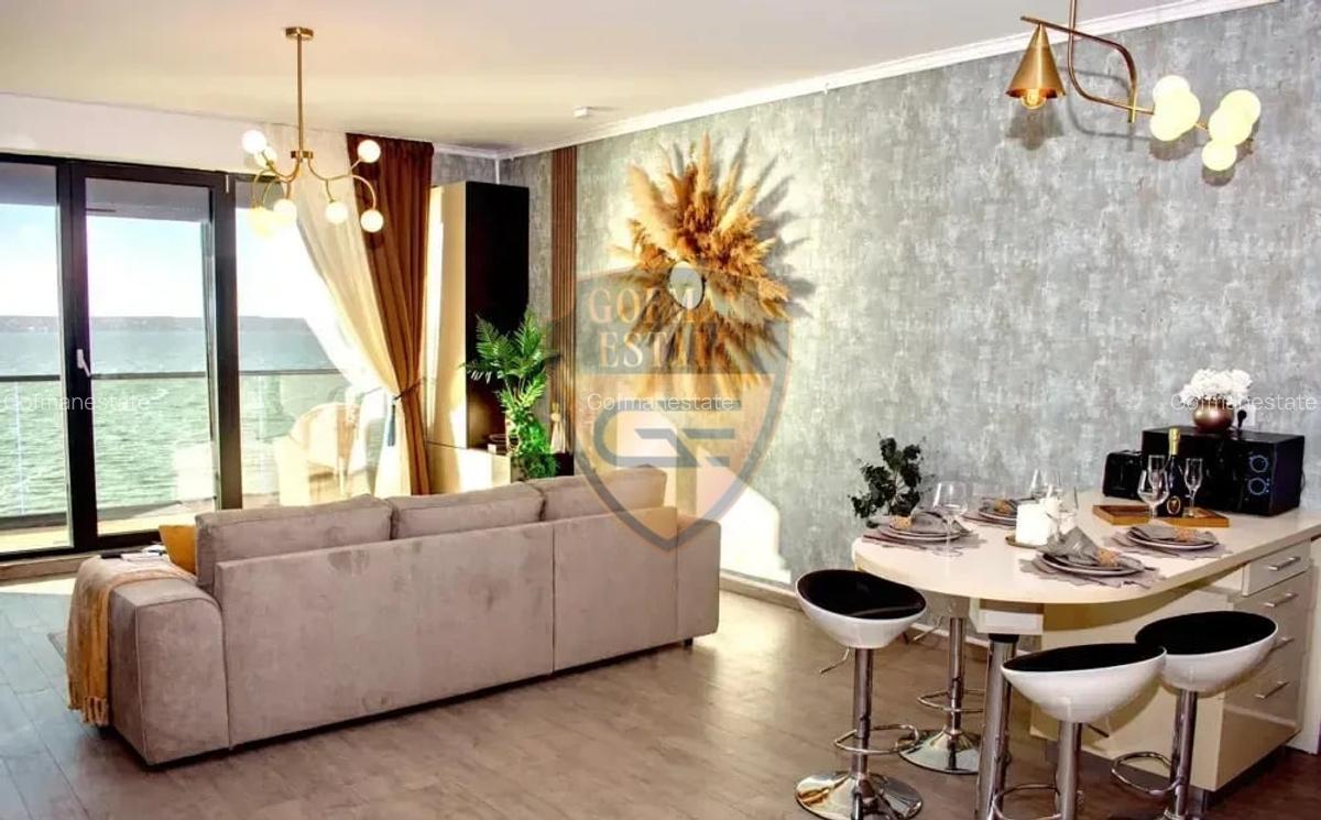 Apt de 2 camere Mamaia Vedere superba la Lacul Siutghiol, 300 m de plaja, Lux - 3