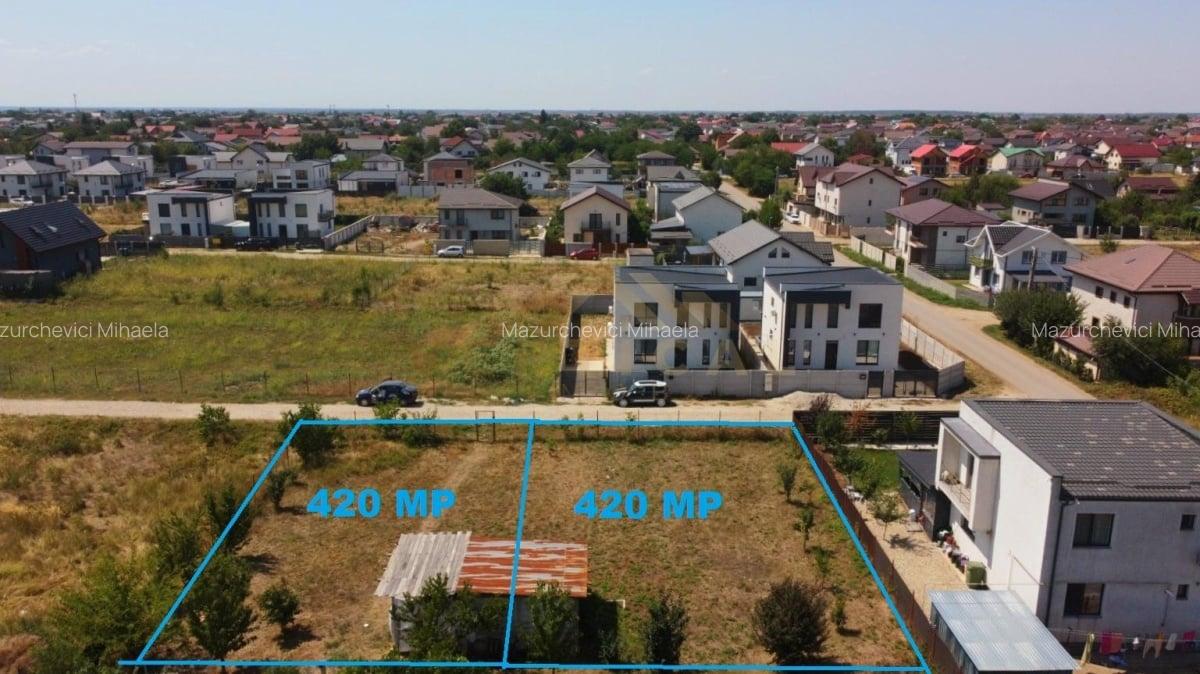 Teren intravilan - gaz si curent - com Berceni - 2