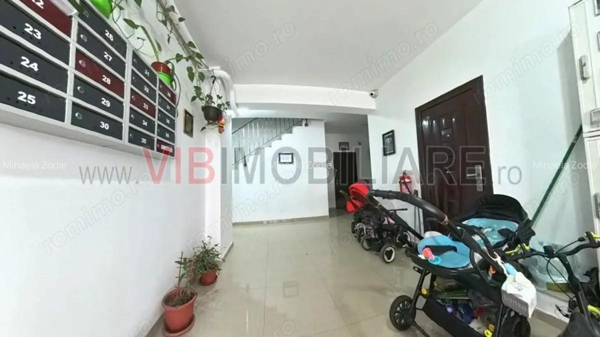 Chiajna - Dudu - Rosu - STR Crinului - garsoniera 35mp - cu parcare - mobilata/utilata - 4