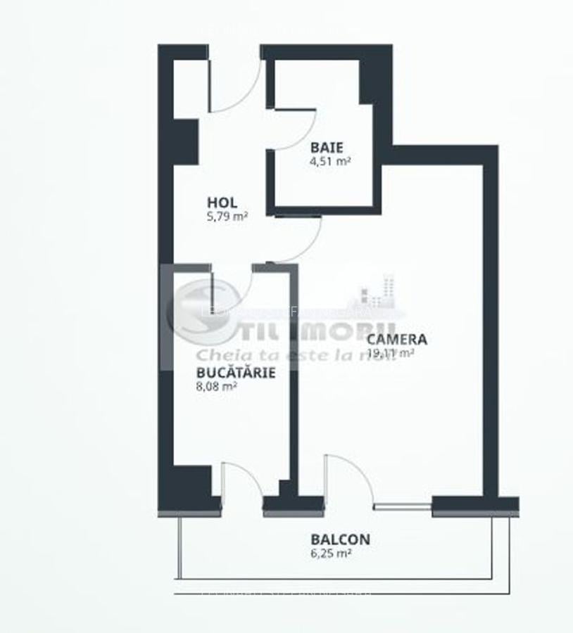 Garsonieră decomandată în Tătărași - 4