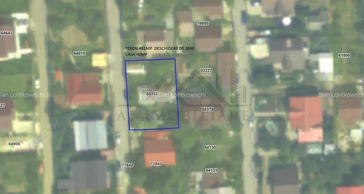 Lunca Cetatui cartier Astoria TEREN 491mp CASA 40mp toate utilitatile - 11