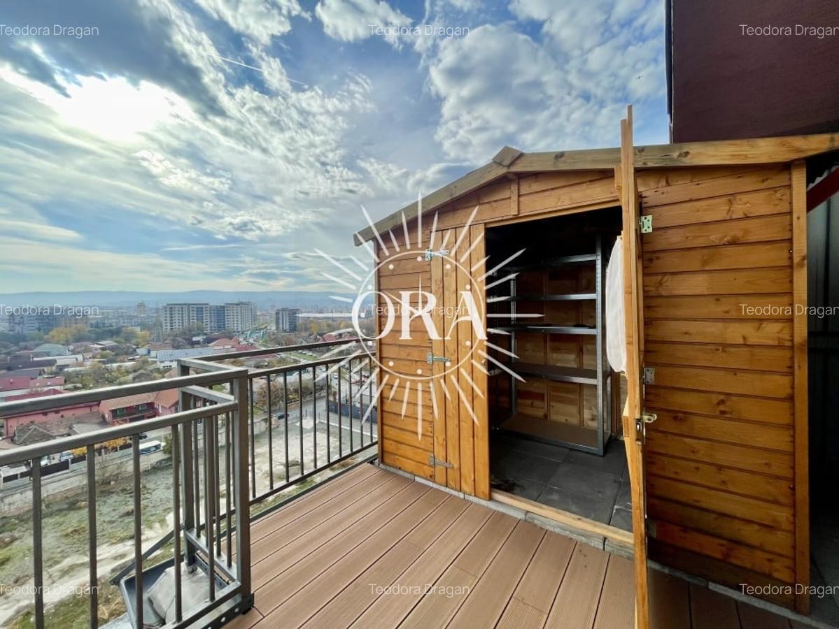 PENTHOUSE DE INCHIRIAT CU 2 DORMITOARE ZONA IRIS - TERASA 51 MP - 9