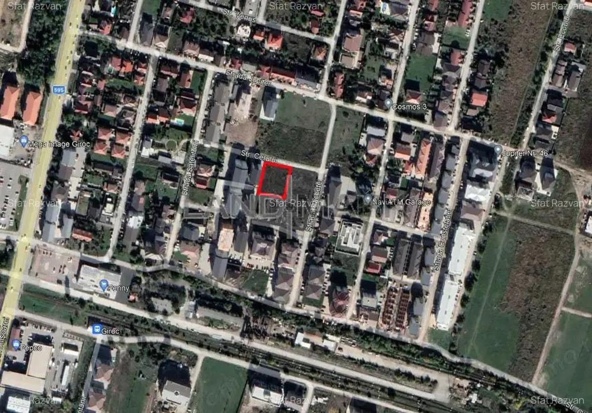 Teren cu AC pentru BLOC de 26 apartamente de vanzare in zona UM Giroc - 1