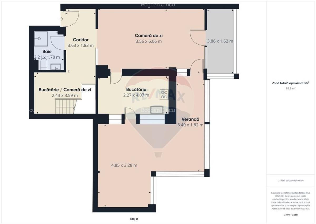Apartament 3 Camere tip Duplex - Prelungirea Ghencea 45 - 13