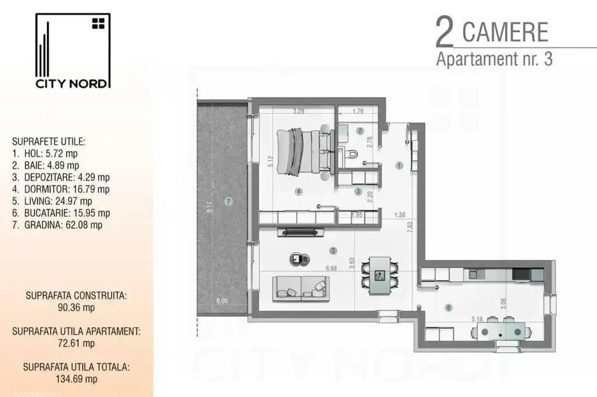 Oaza Verde la Tine Acasa Apartament cu Gradina de... - 6