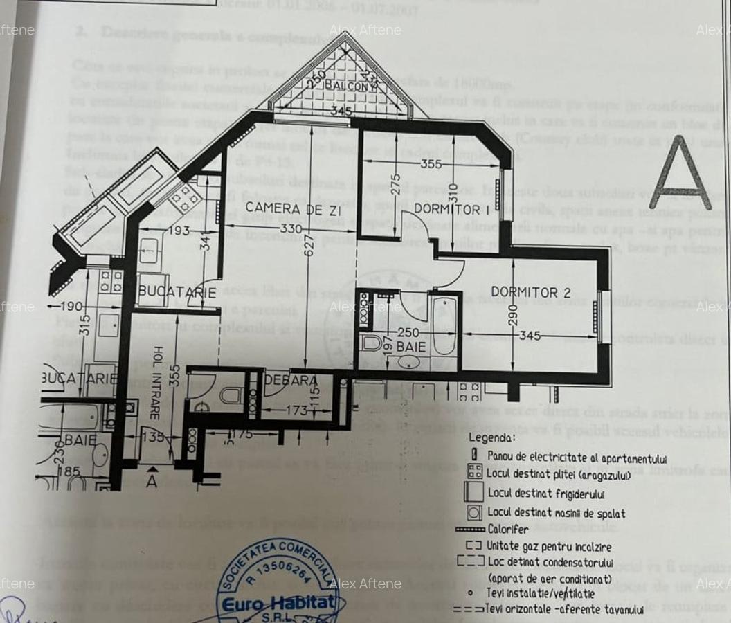 Apartament 3 camere recent renovat, 70 mp, centrala proprie & balcon | Planorama - 18