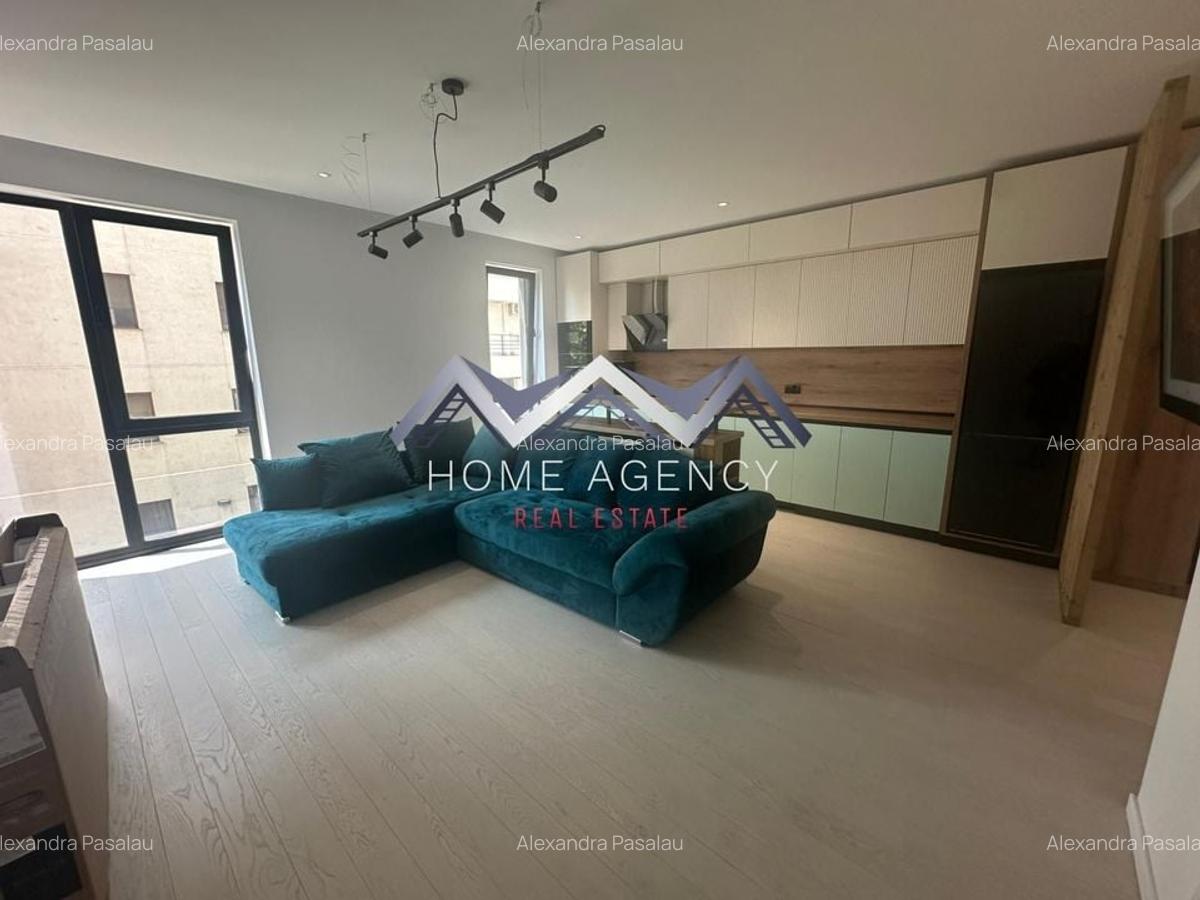 Apartament cu 2 camere semidecomandat, mobilat în Herăstrău - 2
