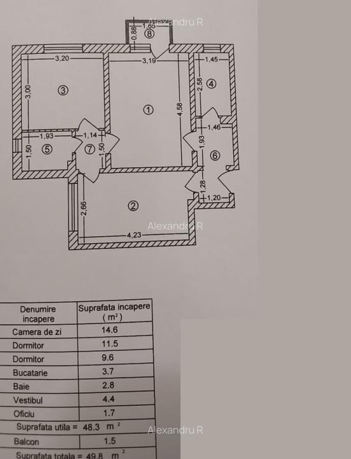 Vanzare apartament 3 camere 49 mp + boxa Progresul / Eroii Revolutiei - 1