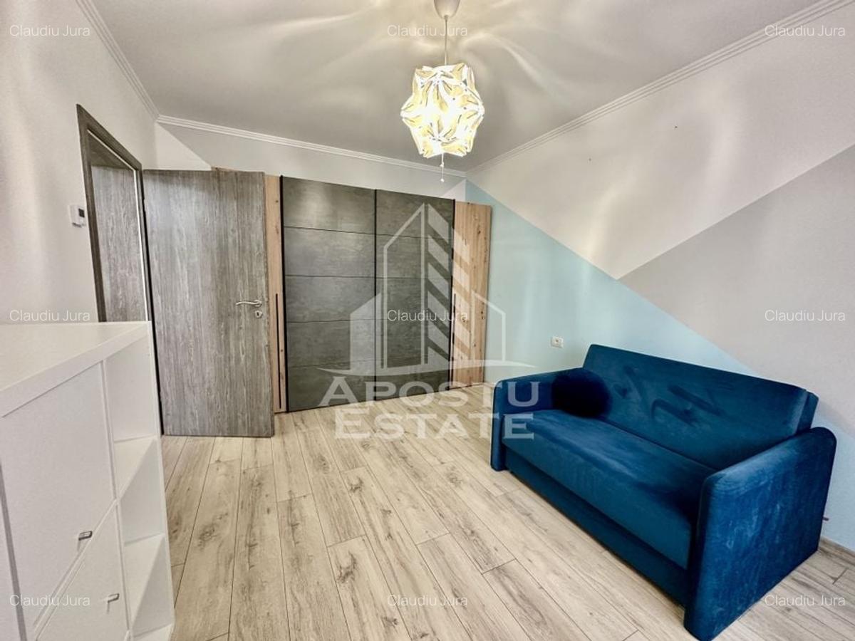 Apartament cu 3 camere semidecomandat, mobilat în Giroc - 5