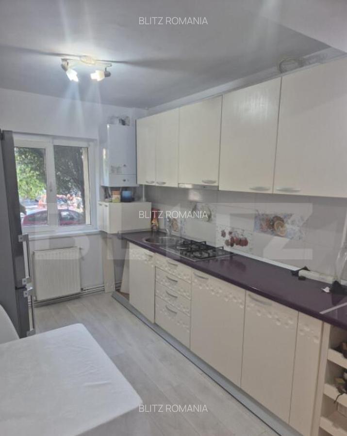 Apartament cu 3 camere, 2 bai | Racadau | Parter inalt | M - 1