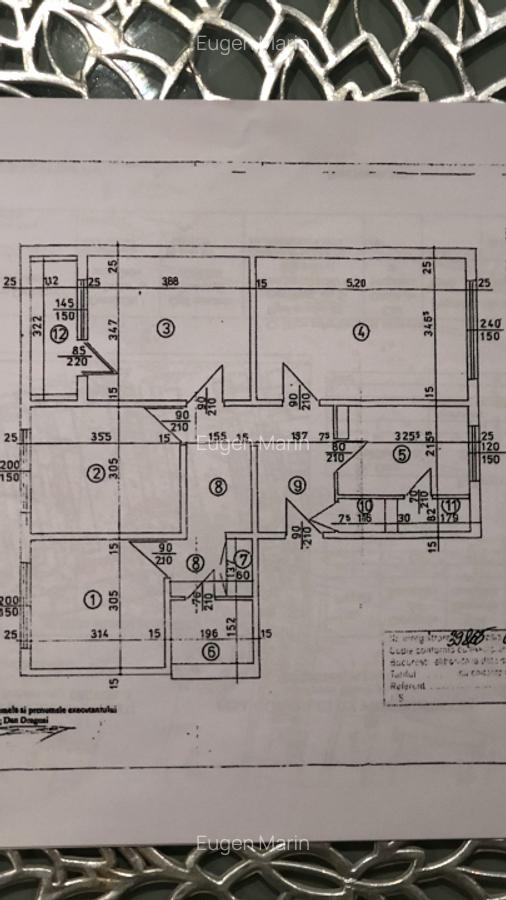 Apartament 4 camere mobilat decomandat  etaj 1 cu centrală proprie - 3