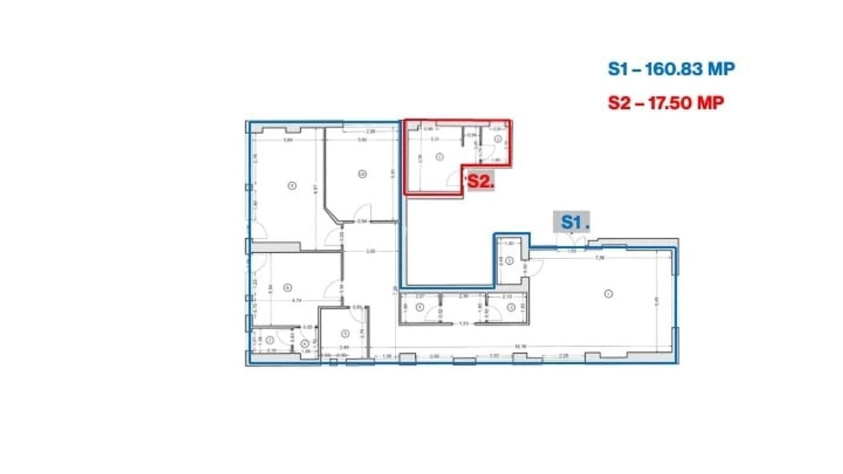 Sp.Com 178 mp, se vinde cu chiriaș activ, venit lunar garantat - 2