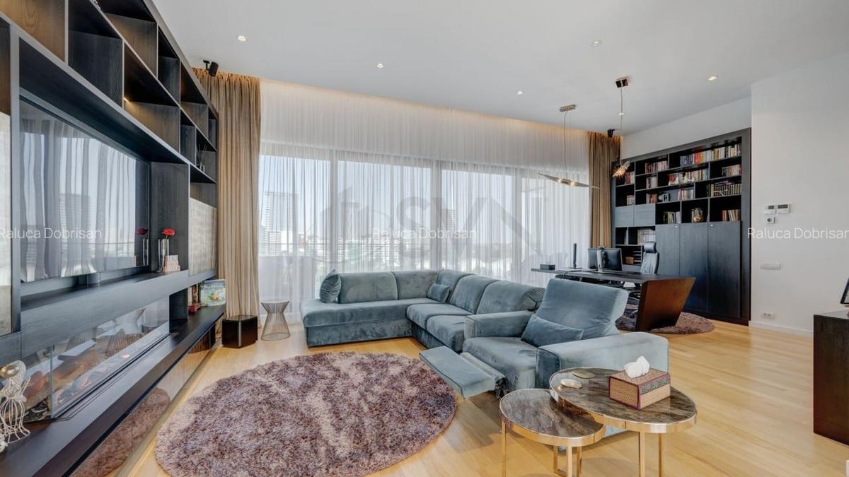 REA1024390 Penthouse pe un nivel complet I panorama 360 I Herastrau. - 2