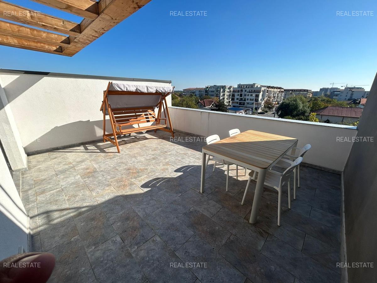Premium  apartament 3 camere , tip Penthouse || Terasa 60mp || Straulesti - 10