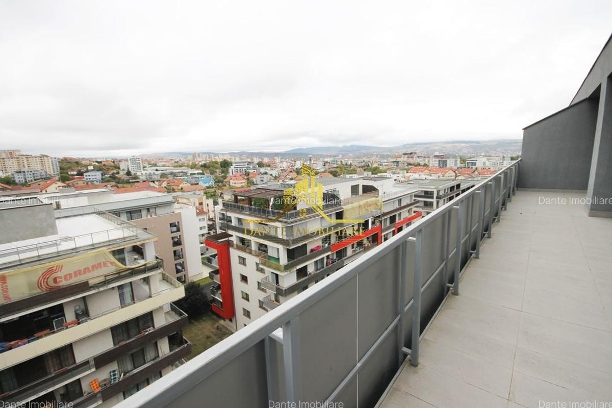 Penthouse, 3 camere, modern, bloc nou, terasa, garaj, Buna Ziua - 11