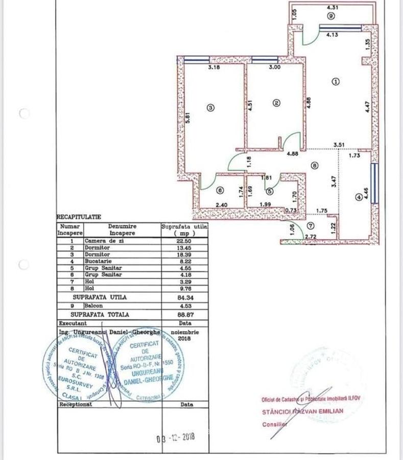 Apartament 3 camere 4city | Parcare | Mobilat - 15