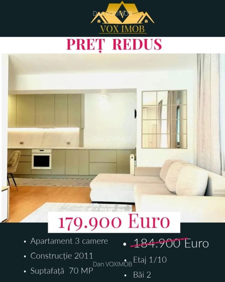Pret Redus apartament 3 camere zona Noua - 1