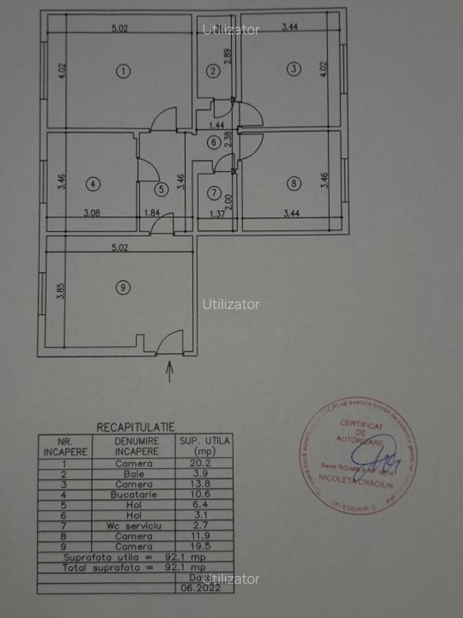 Apartament 4 camere, 92 mp, Parter înalt | Metrou Brâncoveanu – Parc Tineretului - 9