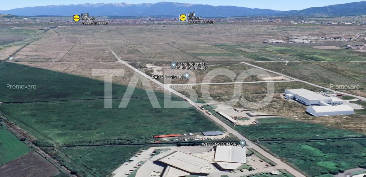 Teren de vanzare in zona Parcului Industrial Sura Mica cu acces camion - 2