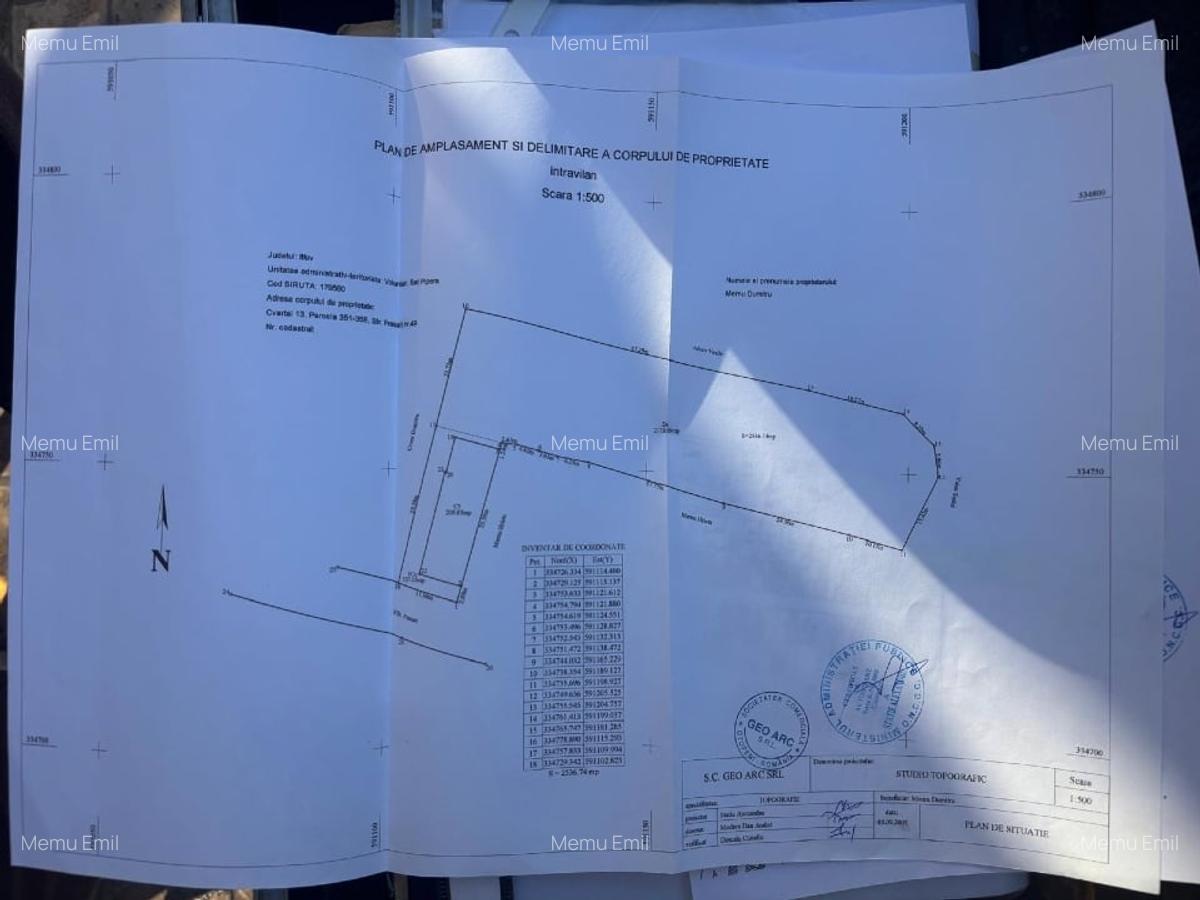 1848mp + posibilitate 700mp, Pipera, Strada Frasari - 2