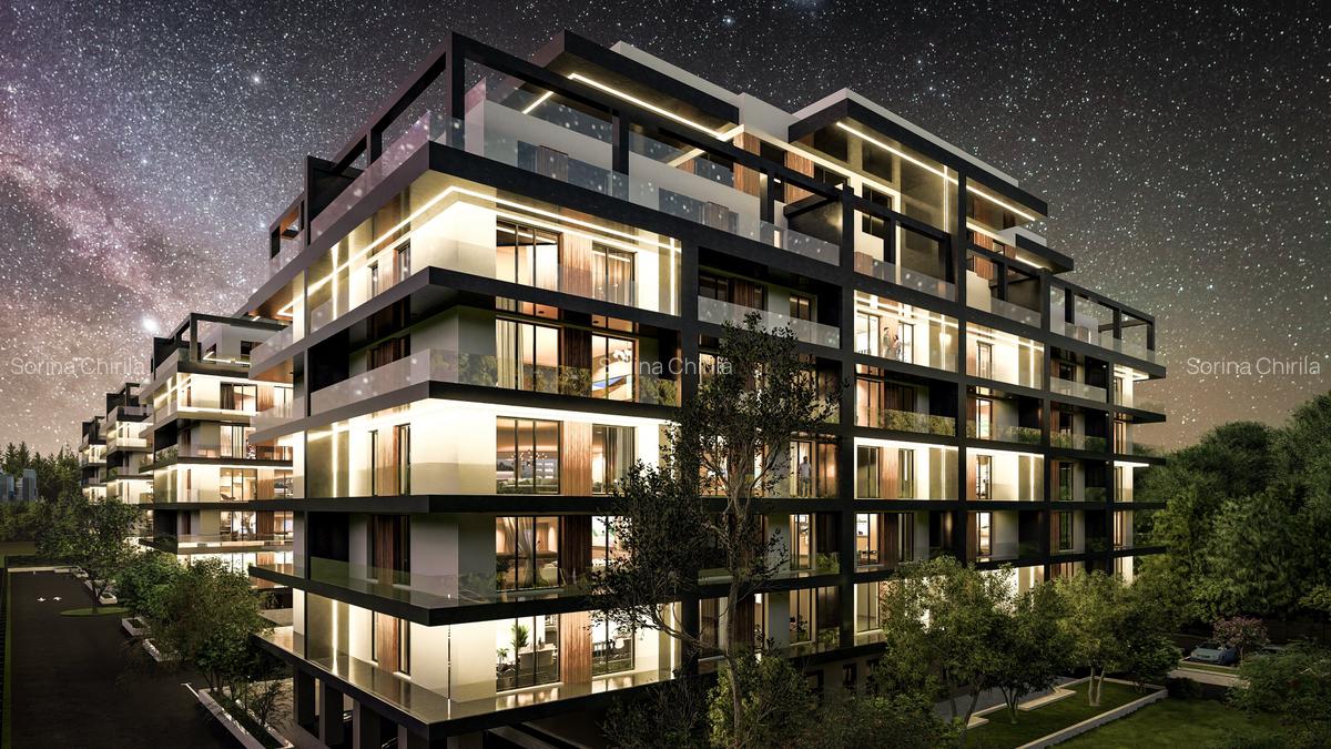 Penthouse cu 4 camere decomandat în Pipera - 2