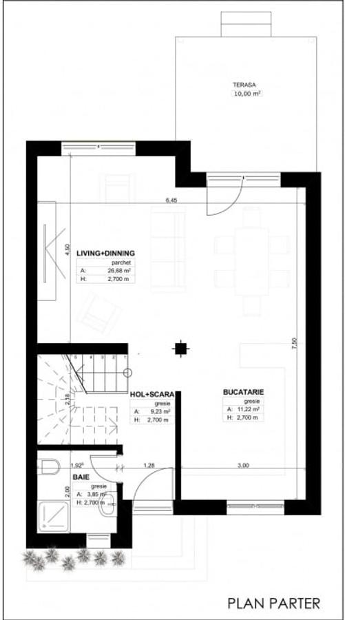 Comision 0% Duplex Mosnita 4 camere - Mobilat si utilat - Strada asfalta - 4