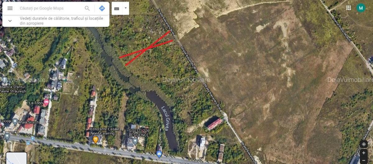 Teren Sisesti 5000-15000 mp Alexandru Bratu PUZ Aprobat P+4 - 1