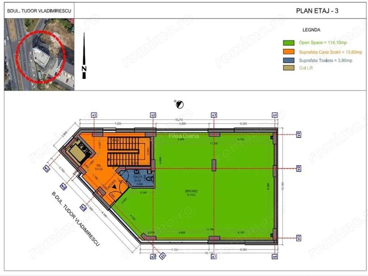 Inchiriere spatii de birouri - Zona 13 Septembrie - 15