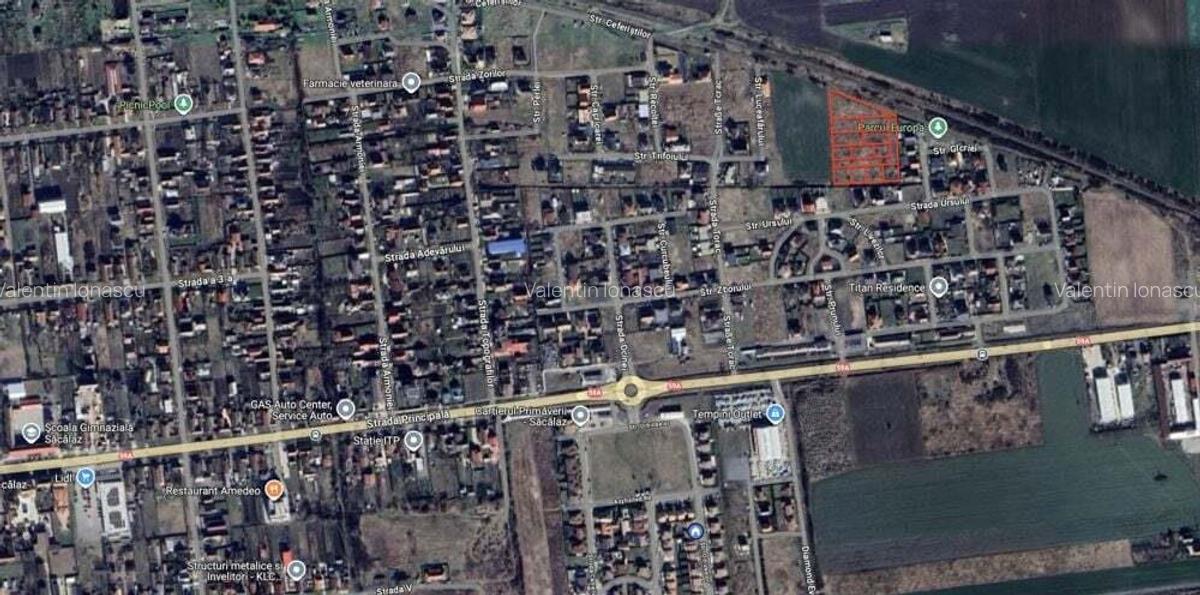 Comision 0%! Parcele de teren intravilan, Cartier Europa - Sacalaz! - 3