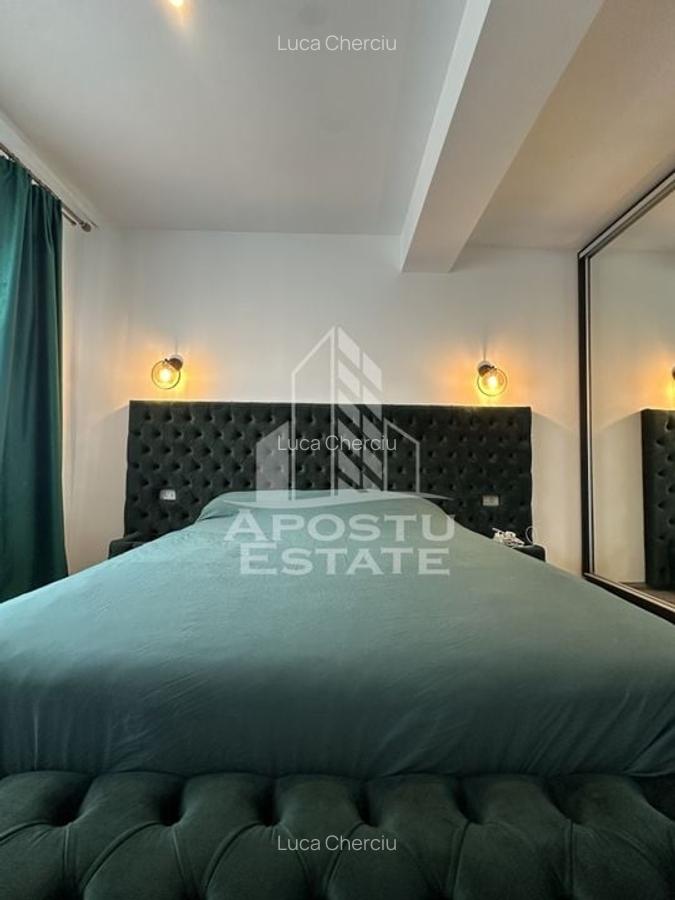 Penthouse mobilat de lux pe 2 nivele cu 3 camere si 2 bai in Giroc. - 11