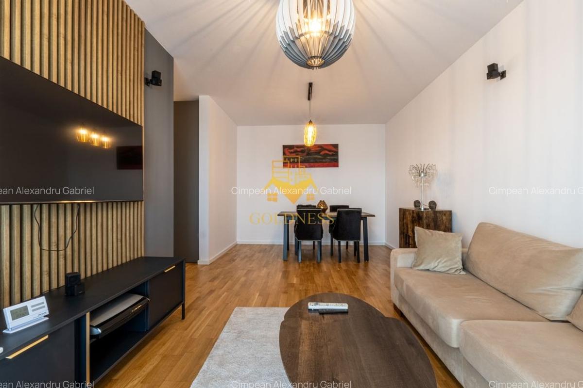 Apartament cu 2 camere semidecomandat, mobilat în Între Lacuri - 9