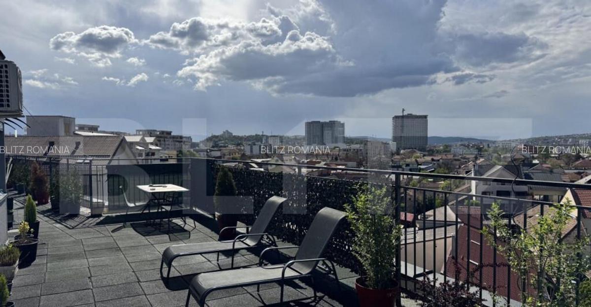Penthouse cu terasa panoramica de 50 mp - Semicentral - 1