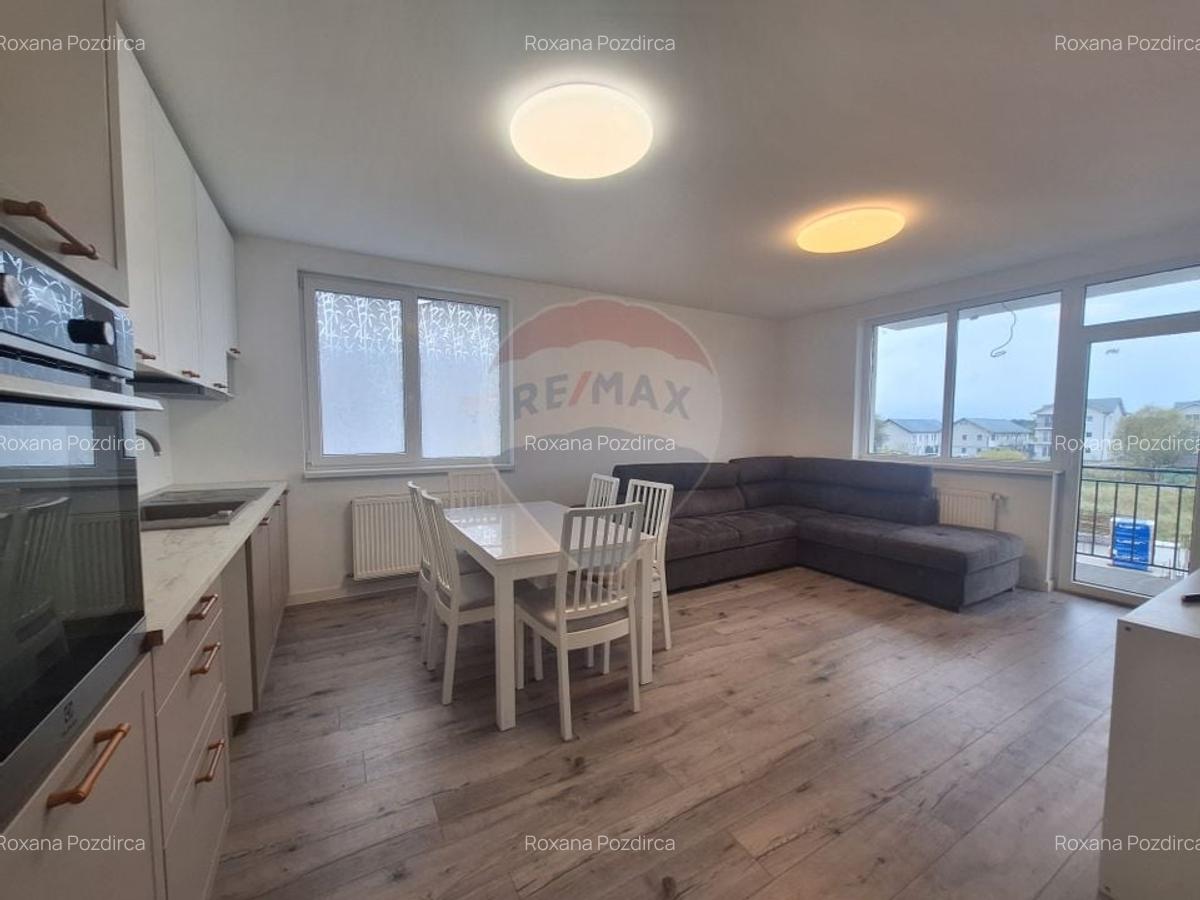 Apartament nou, de vanzare 3 camere 2 bai, et 1 - 2