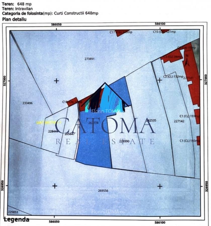 Teren Construcții intravilan de 658 mp, în Calea Plevnei - 6