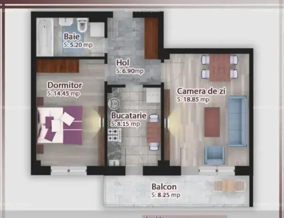 Apartament 2 camere decomandat Pallady tva inclus +reducere parcare - 3