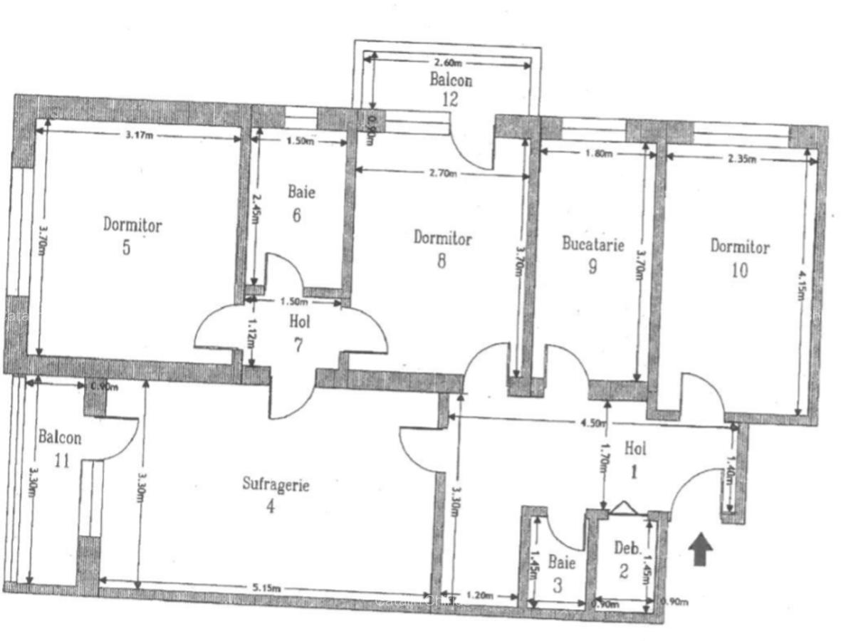 Apartament 4 camere - 1