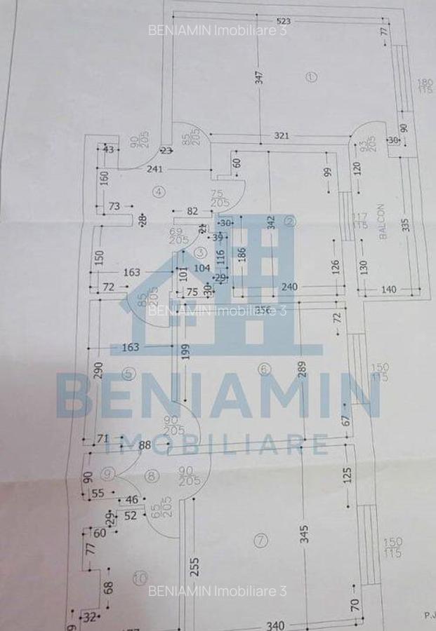 Apartament de vanzare 3 camere decomandat 1 Mai 72 mp - 4