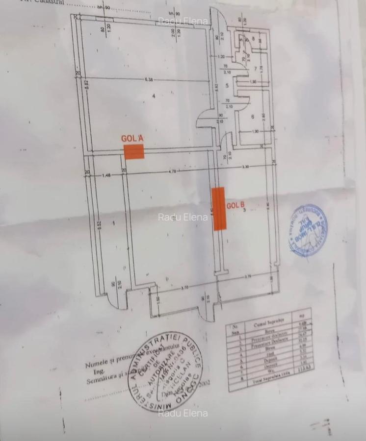 DOROBANTI -Perla- 110 mp-2.600 euro / luna - 8
