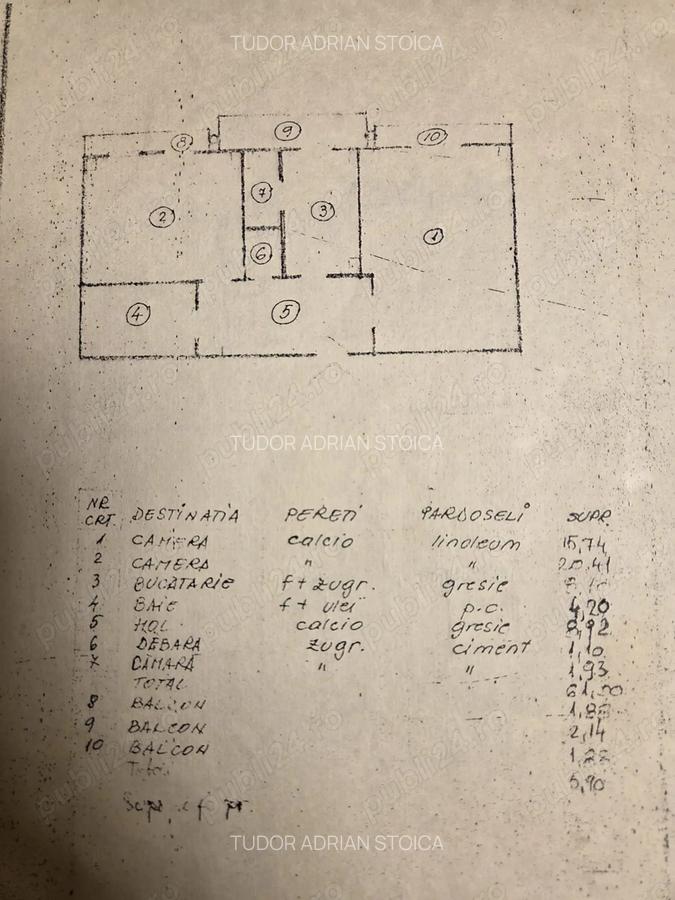 Ap. 2 cam, etaj 2 8, Bd. UNIRII 17, BLOC 4 A, vedere exclusiva LA FANTANI, Bucuresti, Romania - 3