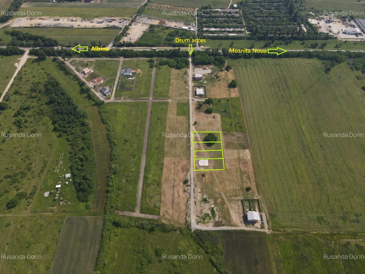 4 Terenuri de vânzare | Moșnița Nouă | 756 mp | Utilități complete | 60480 Euro - 3