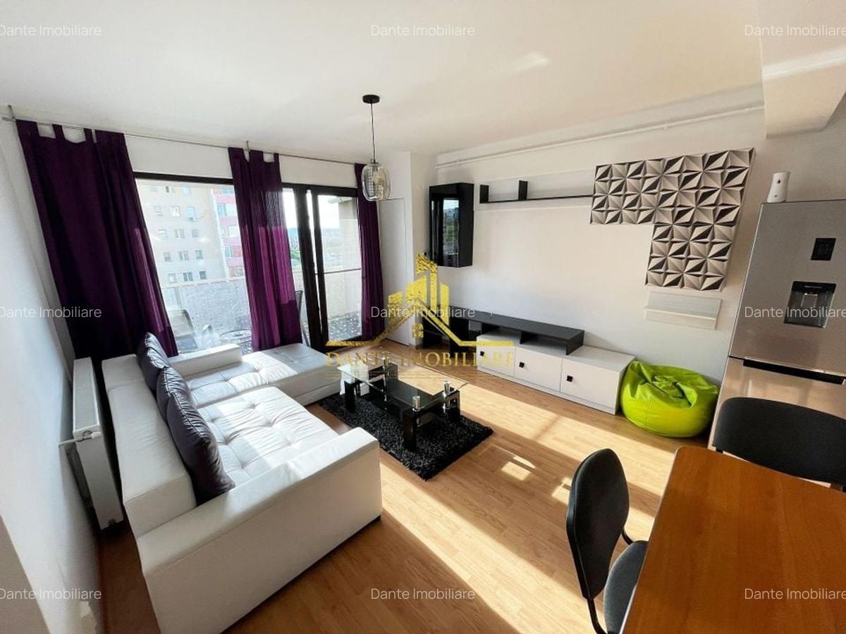 2 camere, mobilat modern, bloc nou, parcare, balcon, Calea Turzii - 1