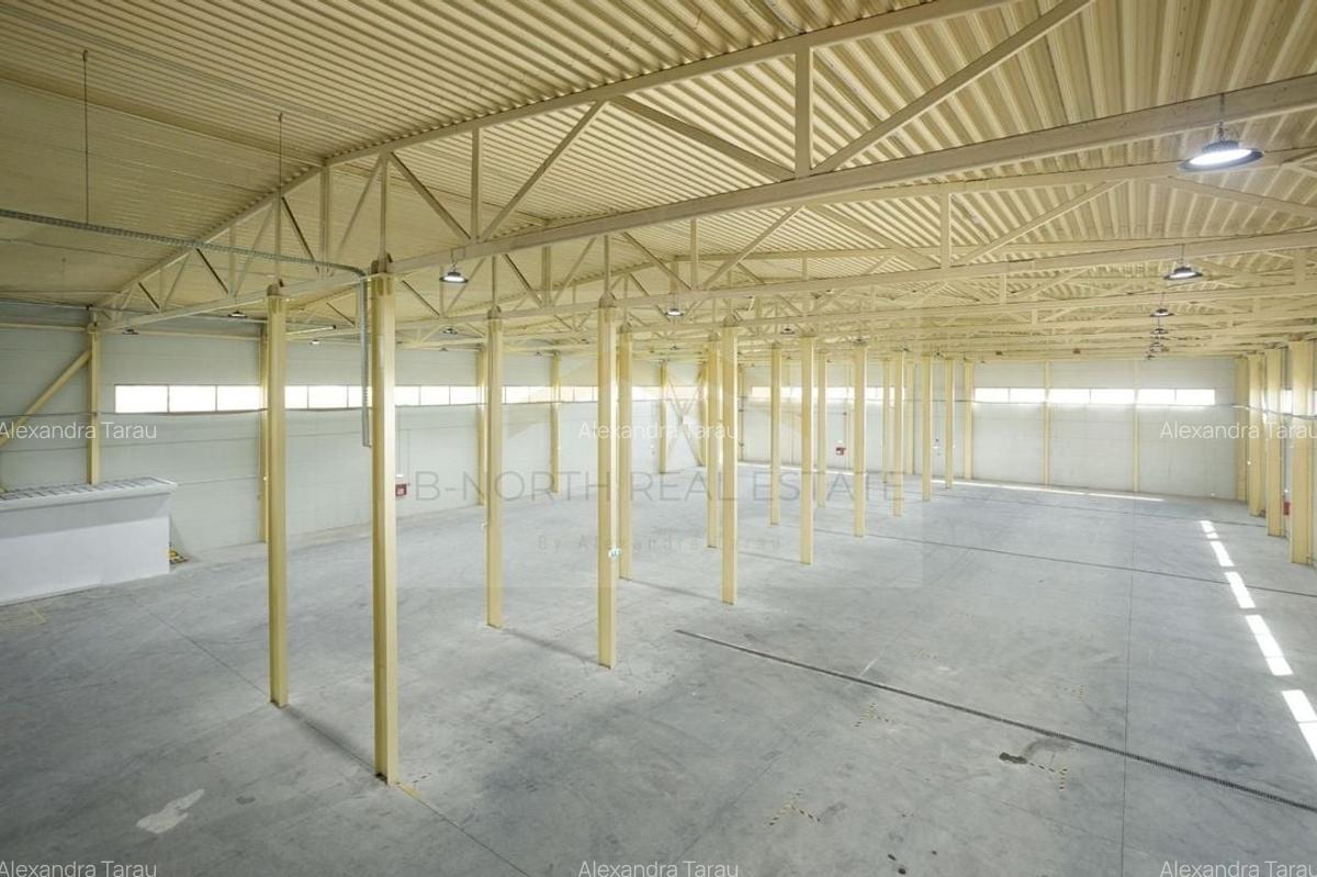 Hala industrială 2.000 mp • Depozitare / Producție • Rampe încărcare • Otopeni - 1