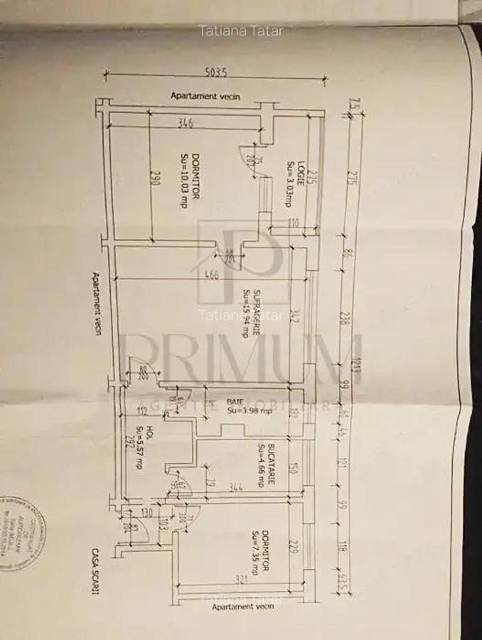 SAGULUI - 3 camere - centrala proprie - etaj intermediar - RENOVAT - 7