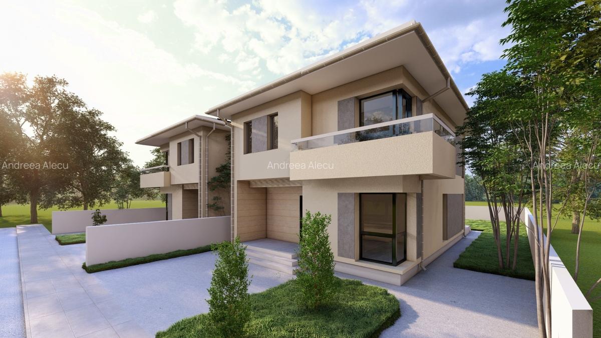 Vila individuala 5 camere, teren 340 mp-Bragadiru Independentei! - 1