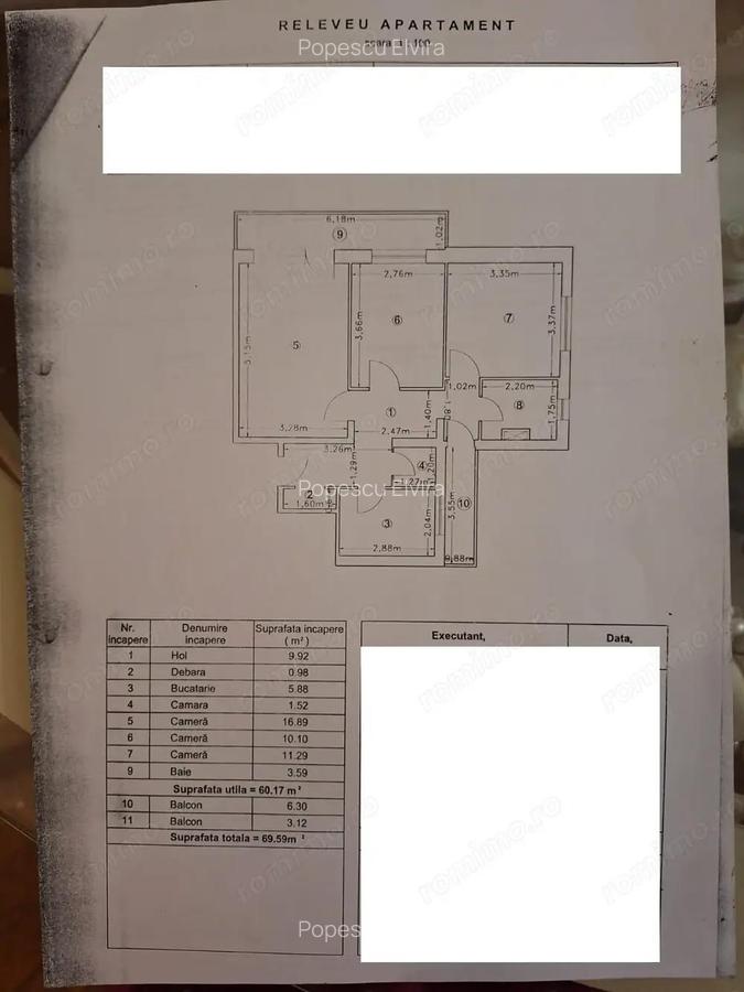 Vanzare 3 camere-decomandat-5 din 10-Dr Taberei-V Ialomitei-liber-bl 75-reabilitat-2 balcoane - 5