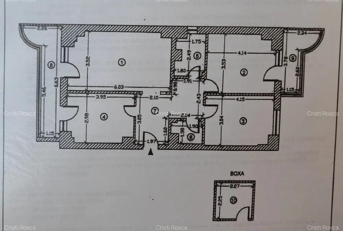 STADION-APARTAMENT CU 3 CAMERE 87 MP CENTRALA GAZE - 1