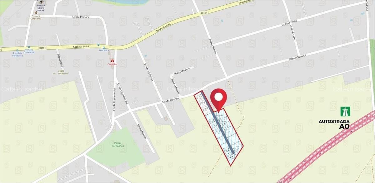 Corbeanca, teren cu autorizatie pentru 11 vile exclusiviste, Padurea Petresti - 5