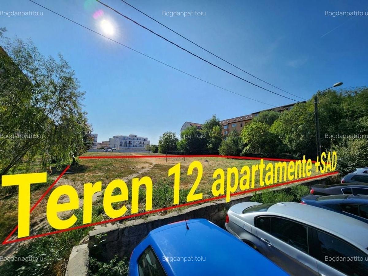 Teren 12 apartamente+SAD -Lipovei - 1