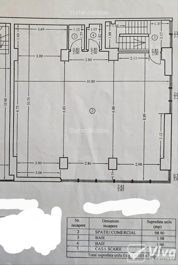 Spațiu Comercial I Clădirea Garibaldi – Podu Roș, Pod Nicolina – 100Mp, Vitrină - 3